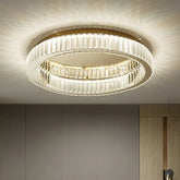 Hoopy Taklampa Kristall Gold Modern Lyx